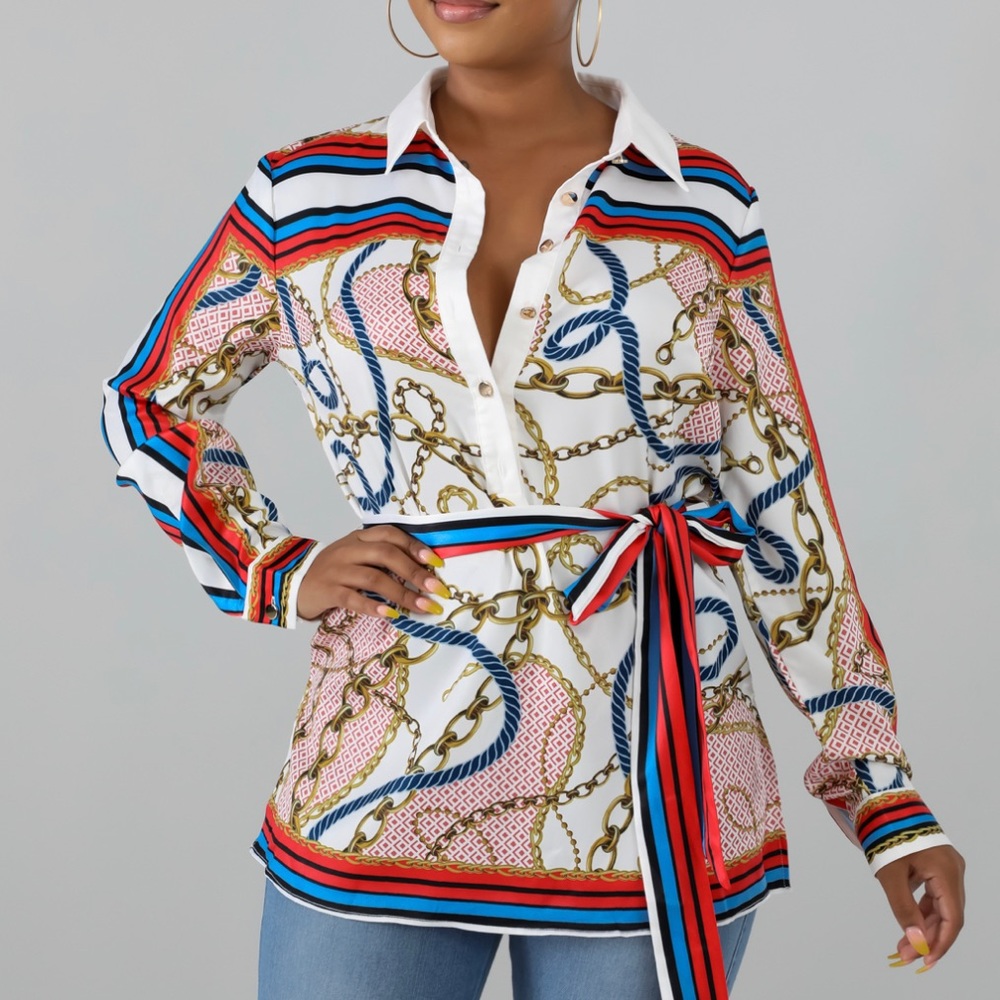 Chain Reaction Blouse